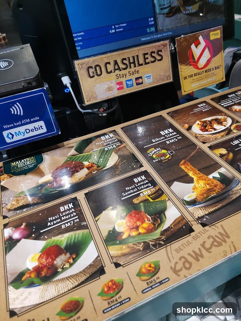 Bungkus Kaw Kaw Menu
