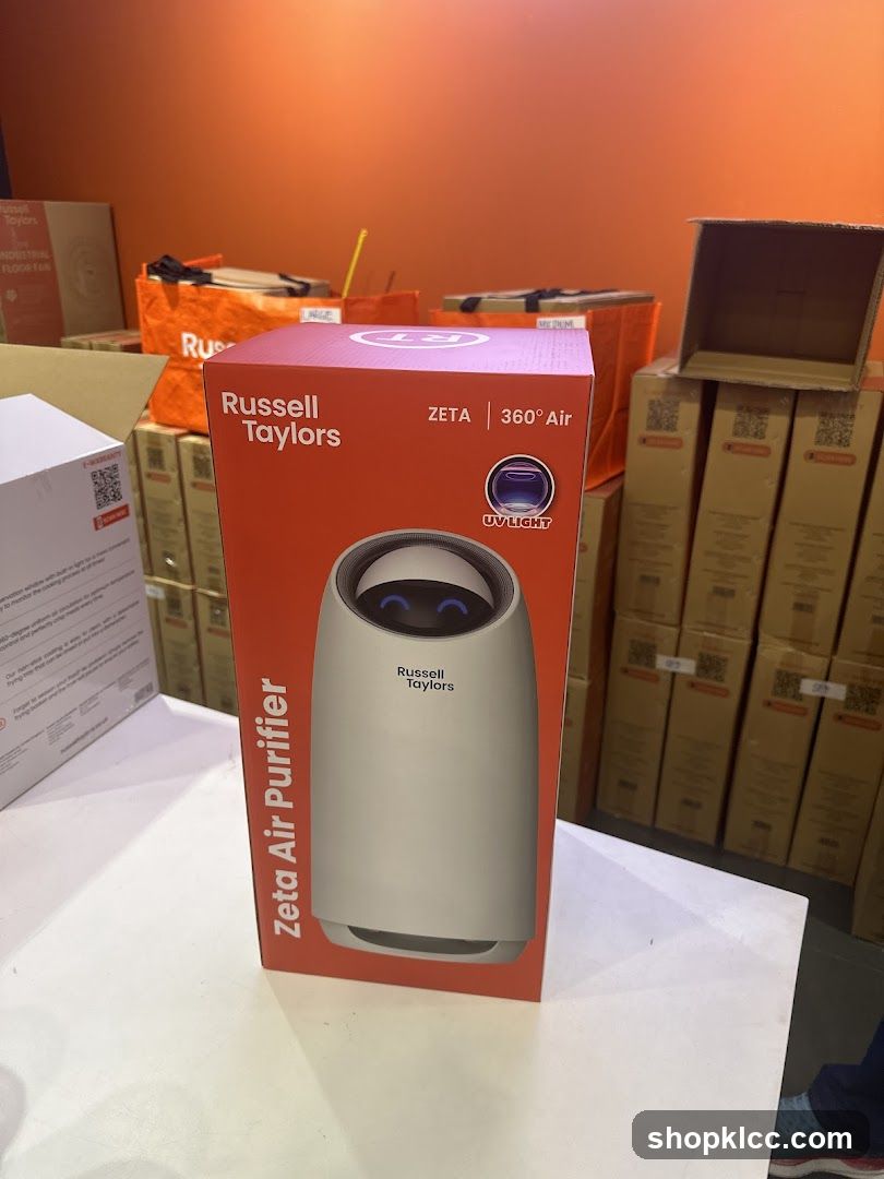 Russell Taylors Zeta Air Purifier Box