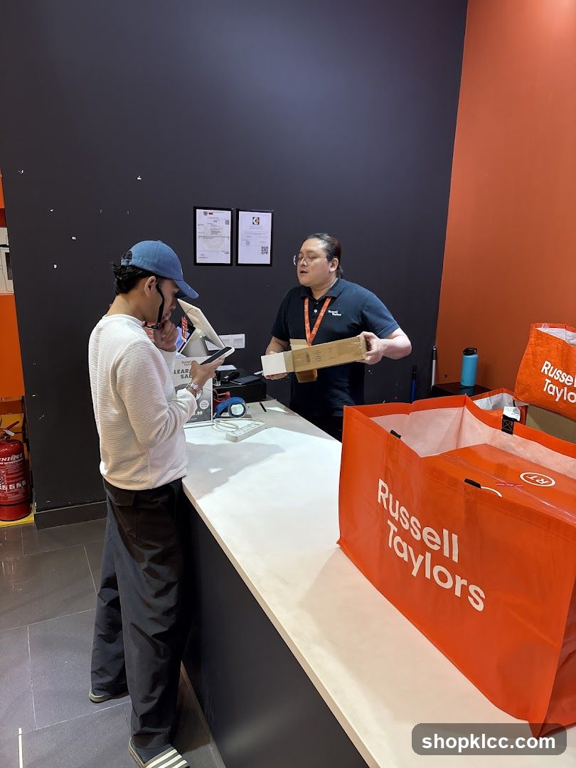 Customer Interaction at a Counter