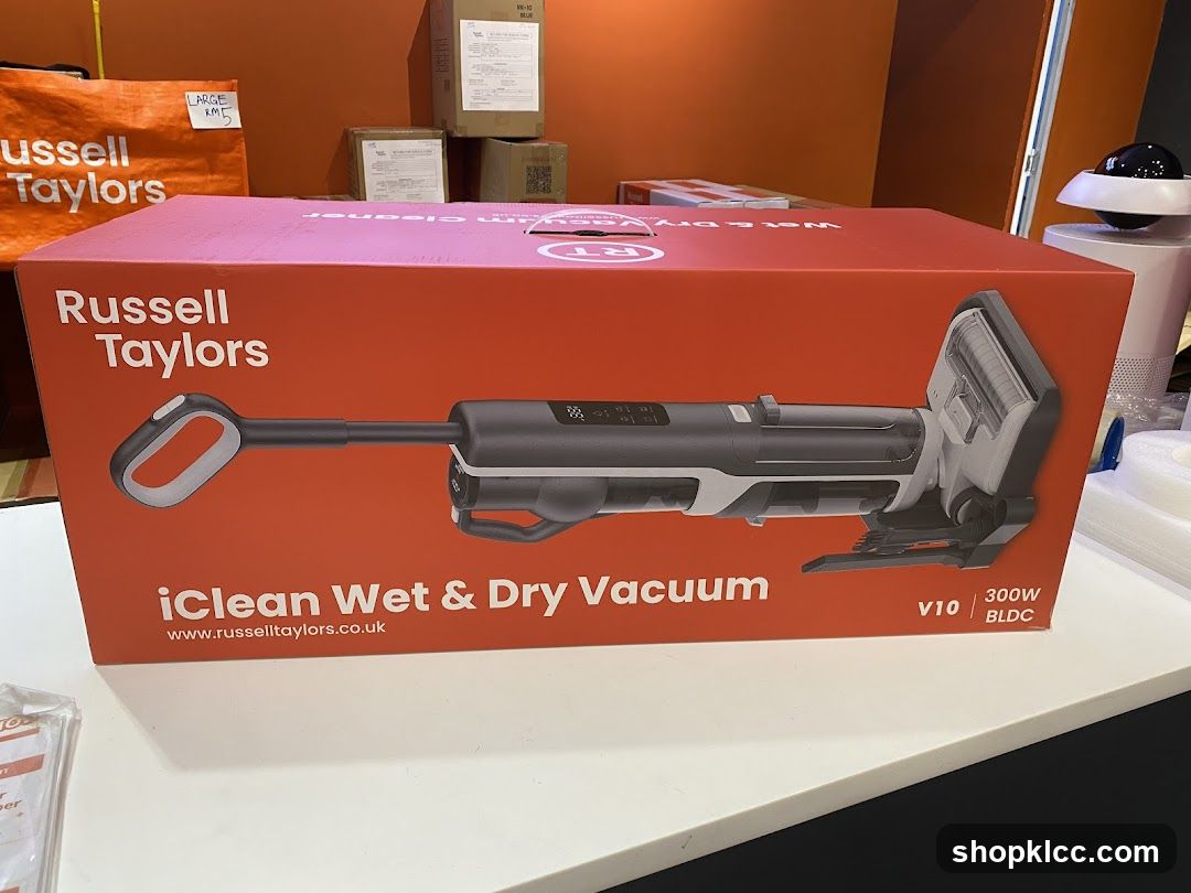 Russell Taylors iClean Wet & Dry Vacuum Box