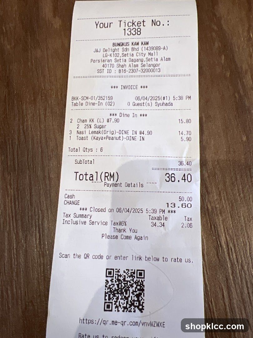 Receipt
