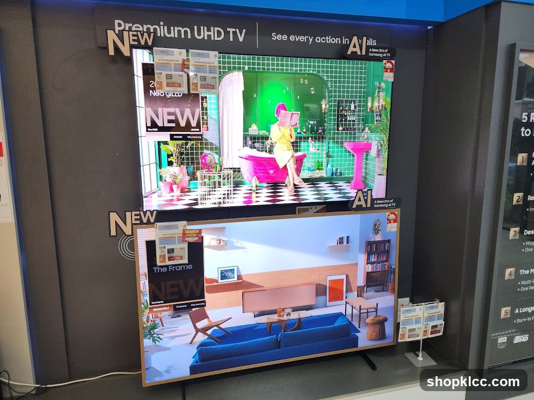 Samsung TVs Display