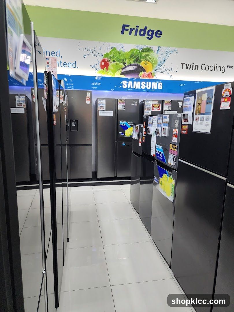 Samsung Refrigerators Display