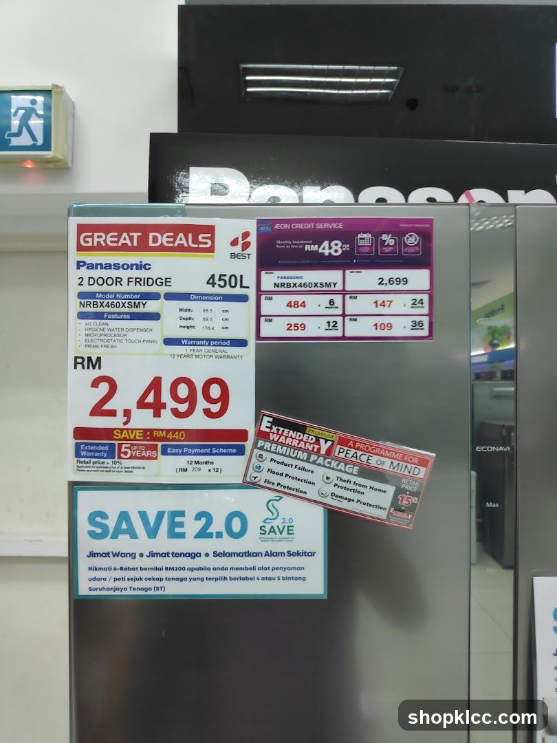 Panasonic Refrigerator Advertisement