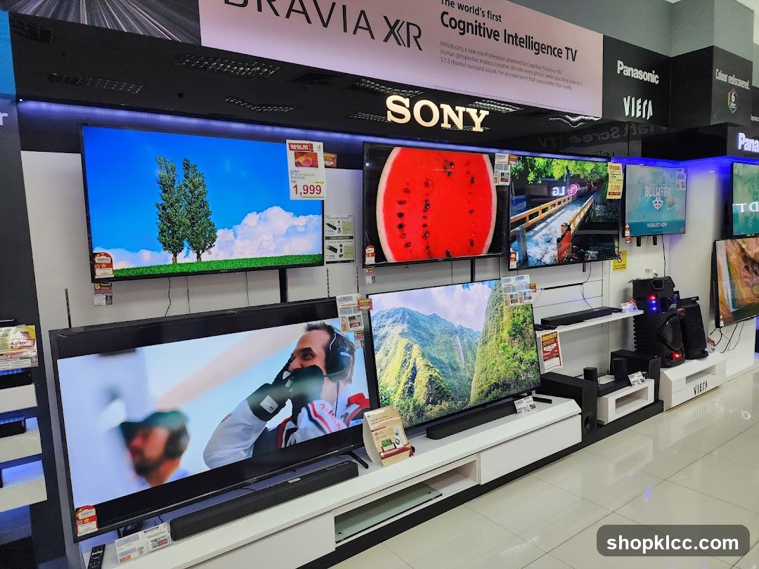 Electronics Store Display