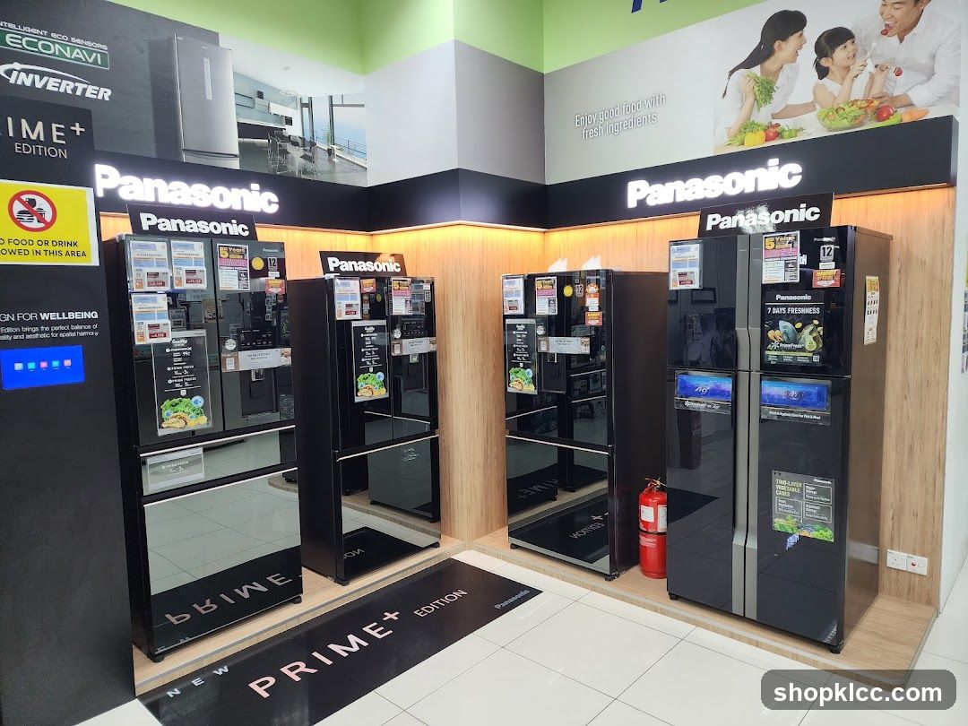 Panasonic Refrigerators Display