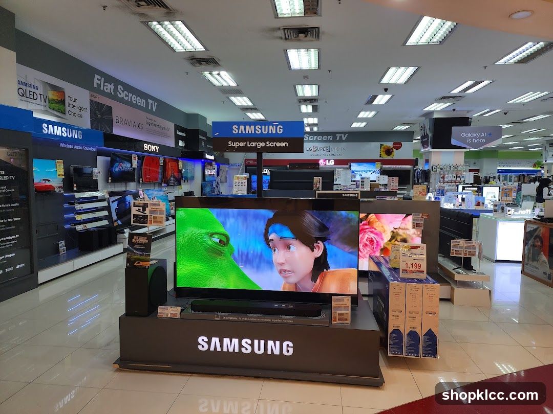 Electronics Store Display