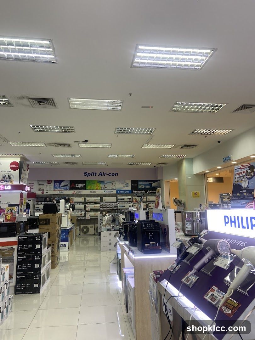 Electronics Store Interior