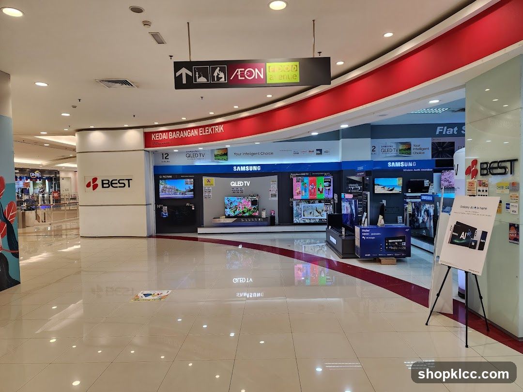 Electronics Store Display
