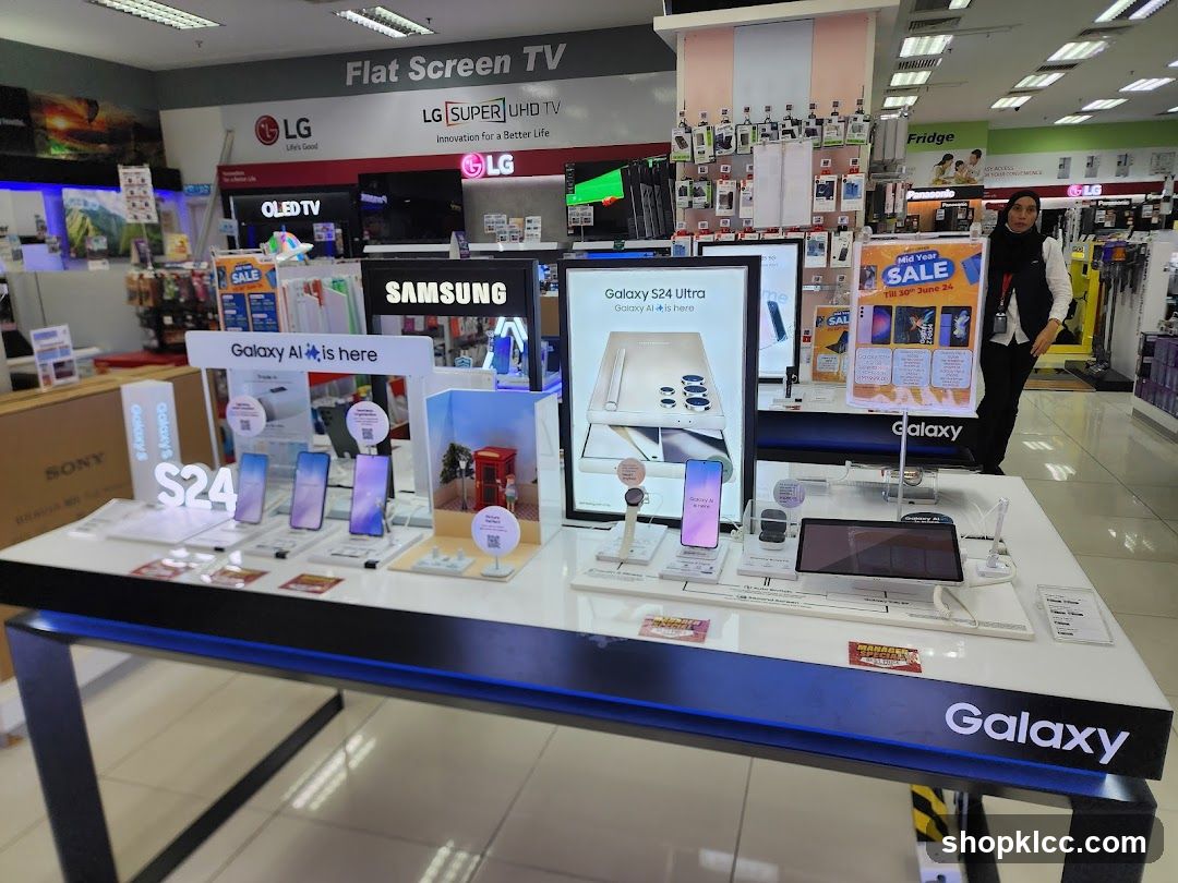 Electronics Store Display