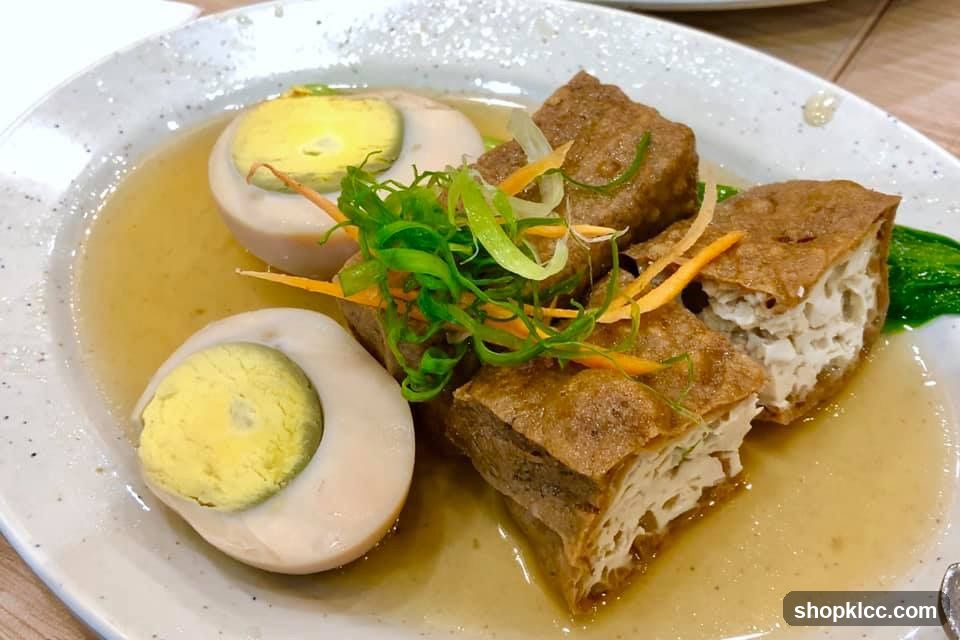 Braised Tofu and Eggs
