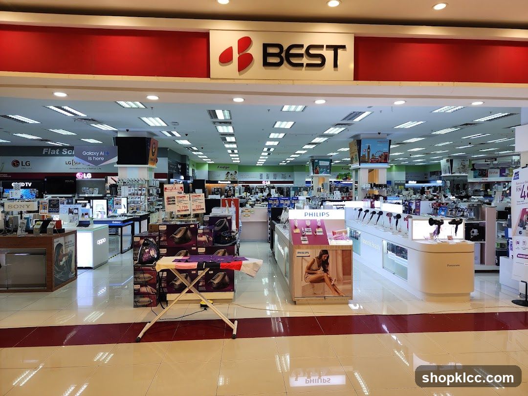 Electronics Store Interior