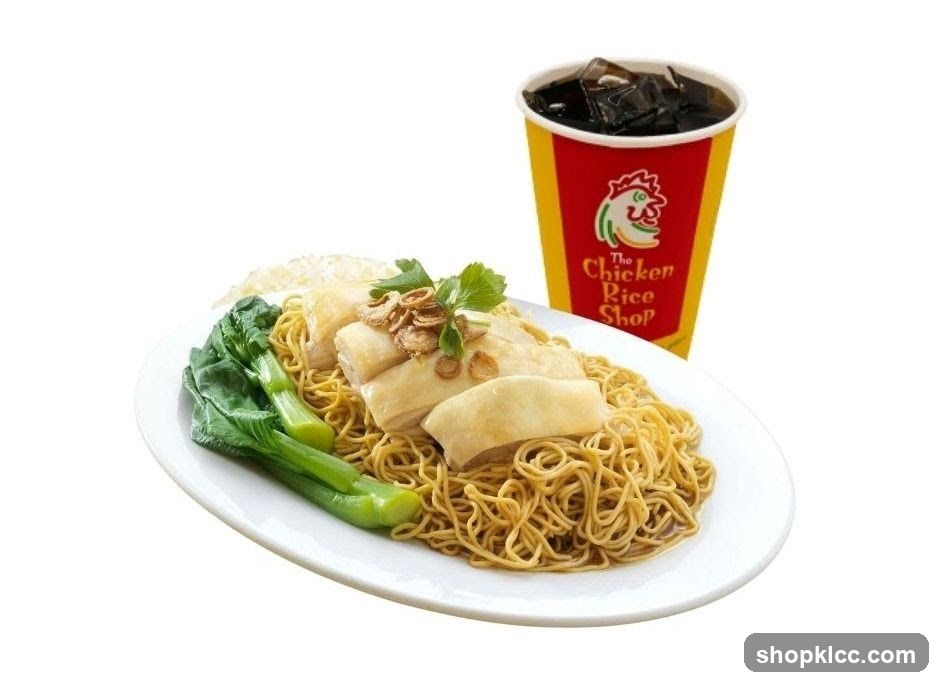 Chicken Rice Shop Meal