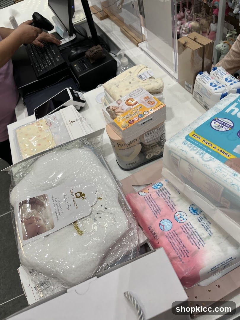 Baby Products at Checkout