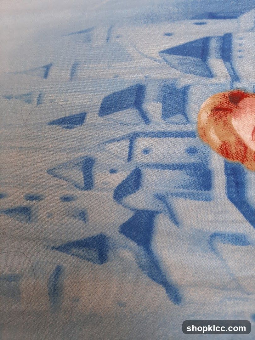 Abstract Blue and Pink Pattern
