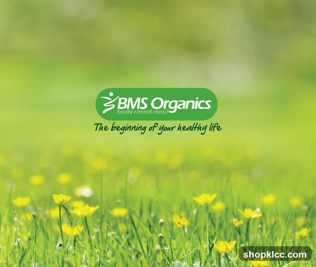 BMS Organics Logo and Slogan