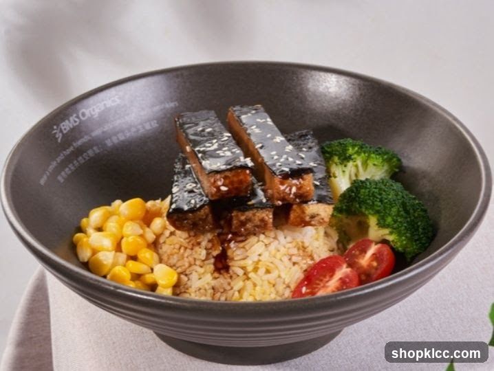 Tofu and Rice Bowl