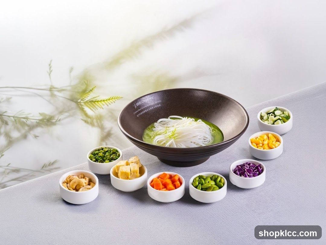 Noodle Dish with Assorted Toppings