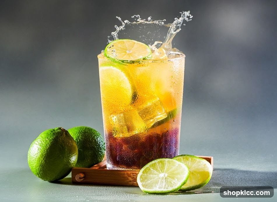 Iced Tea with Lime