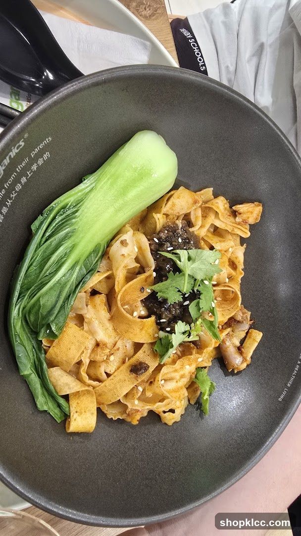 Noodles with Bok Choy