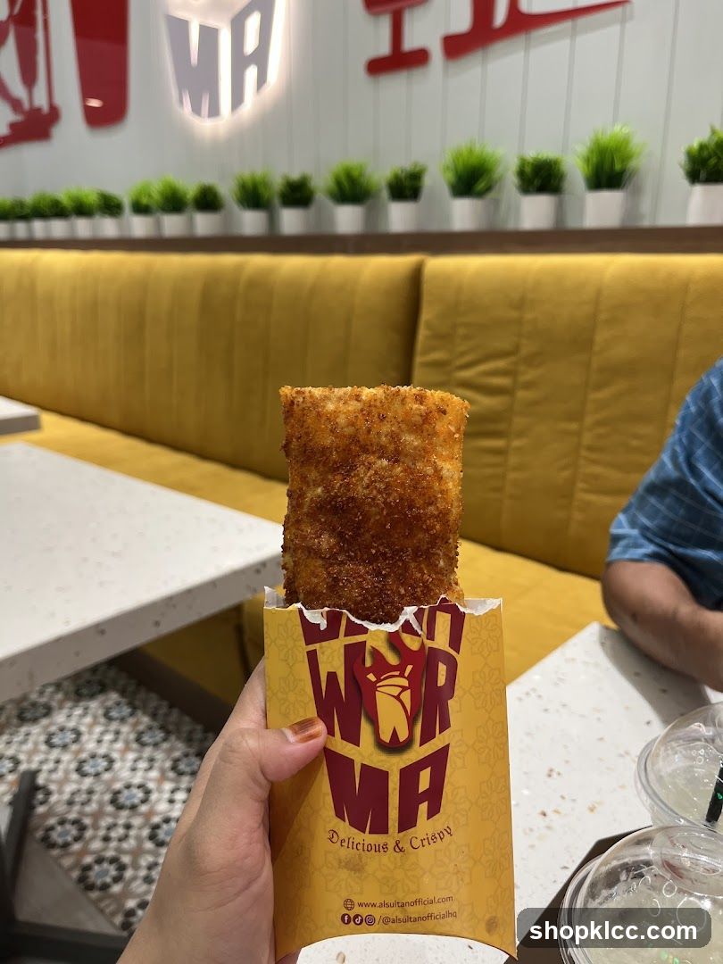 Fried Food Item in Branded Packaging