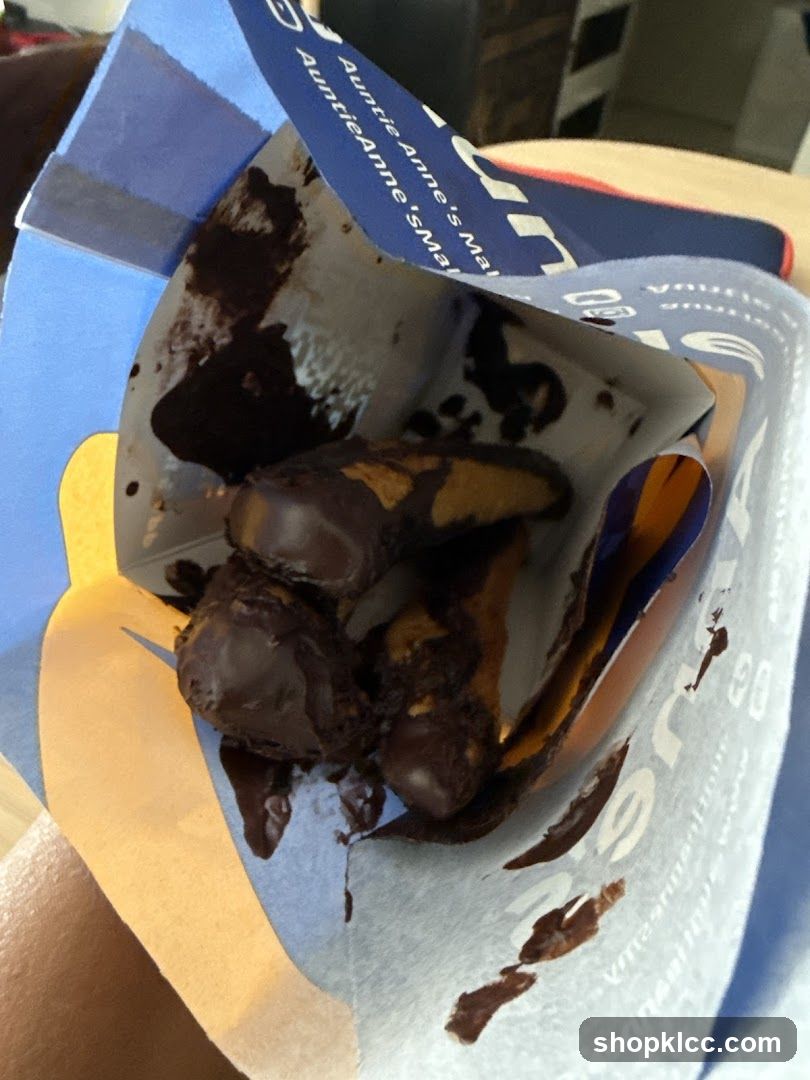 Chocolate-covered pretzels