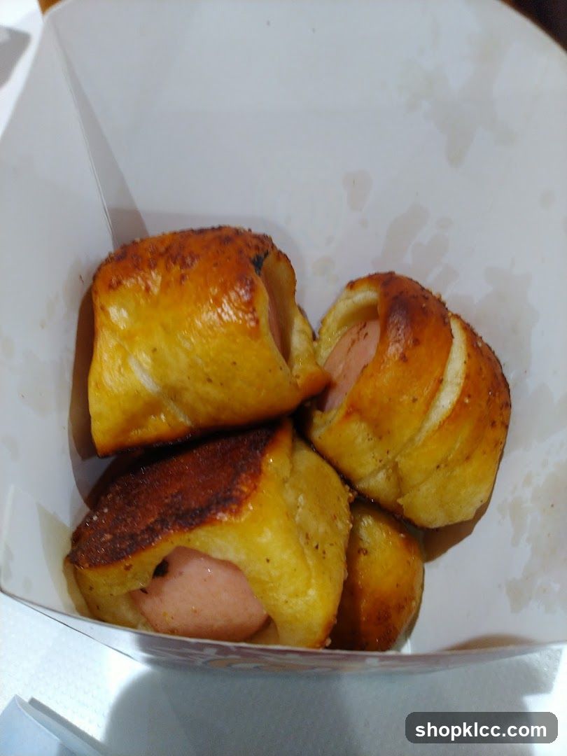 Pretzel Bites with Hot Dogs