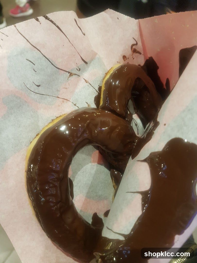 Chocolate-covered pretzel