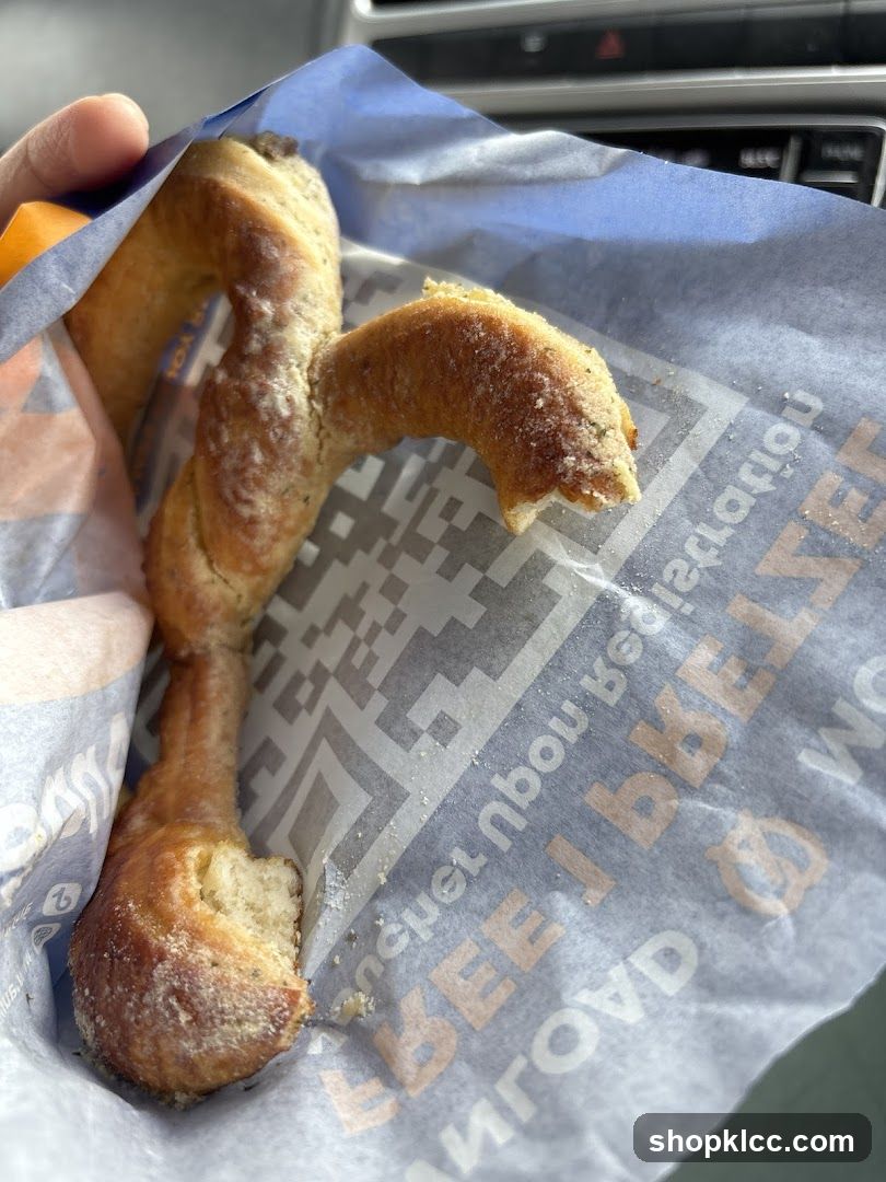 Twisted Pretzel Stick