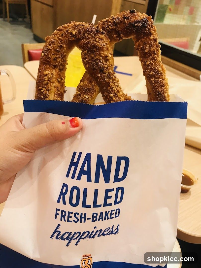 Pretzel in a bag