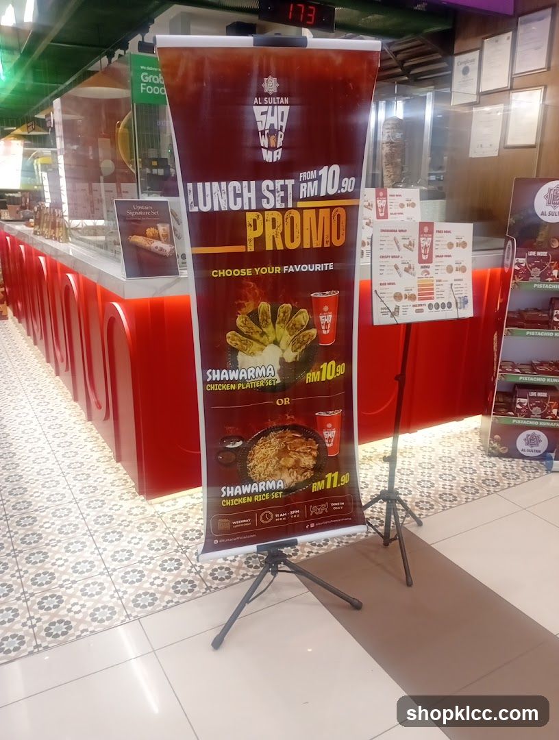 Al Sultan Shawarma Lunch Set Promo