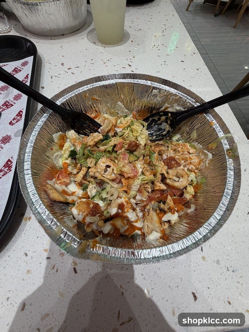 Chicken and Salad Bowl