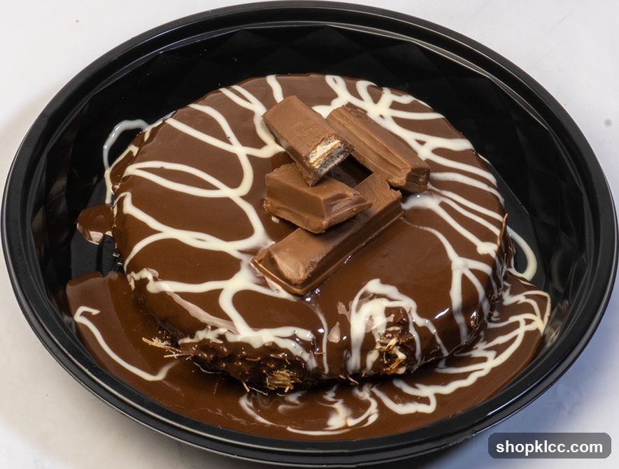 Chocolate Dessert with Kit Kat
