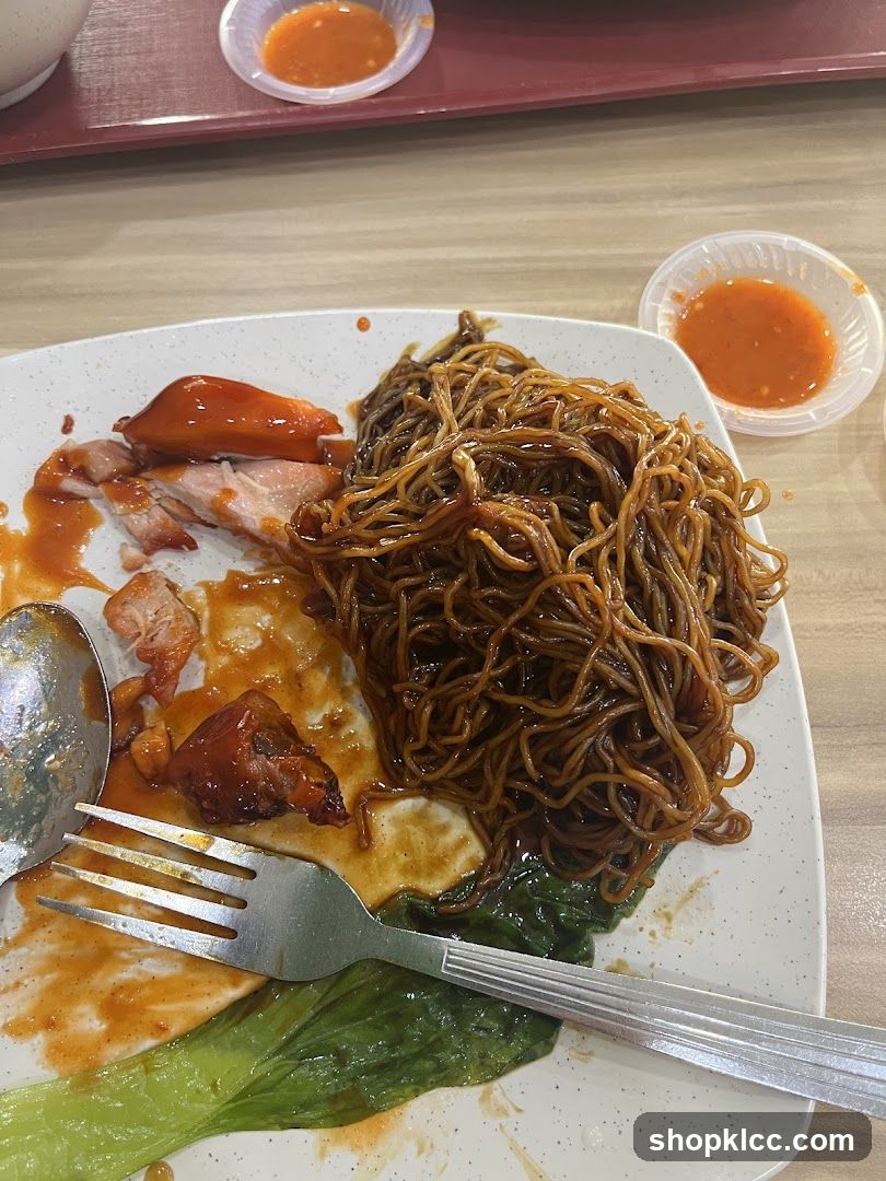 Noodles with Roasted Meat