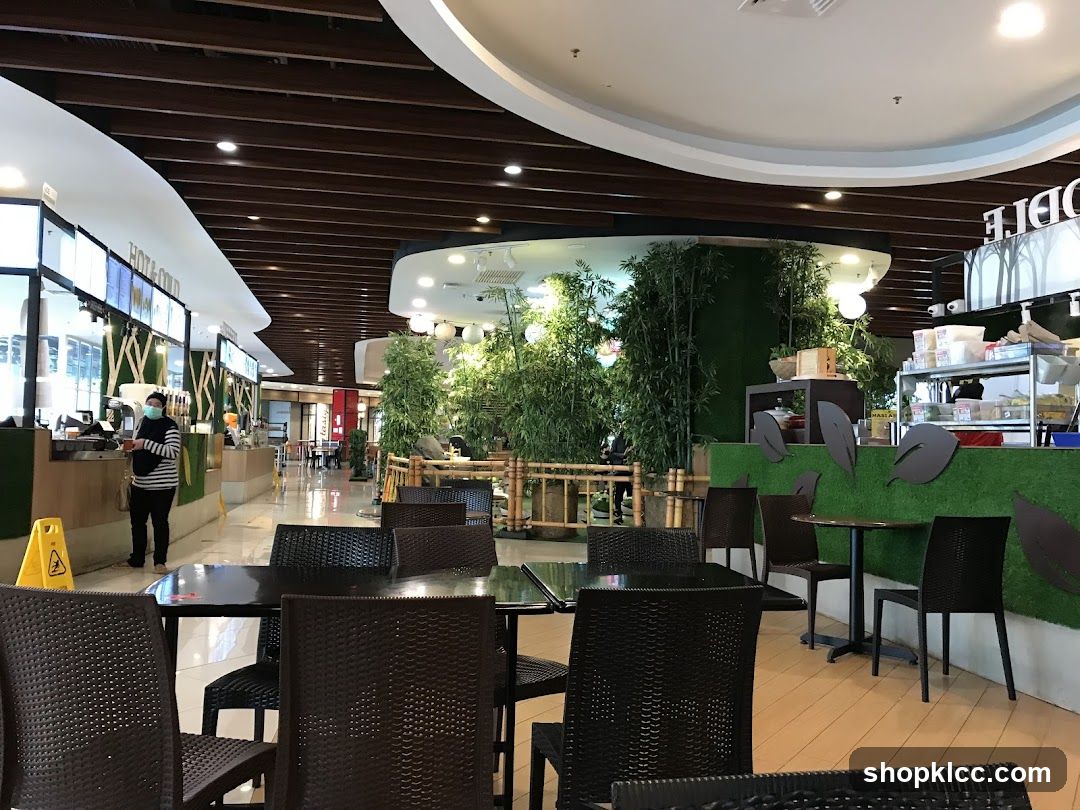 Food Court Seating Area