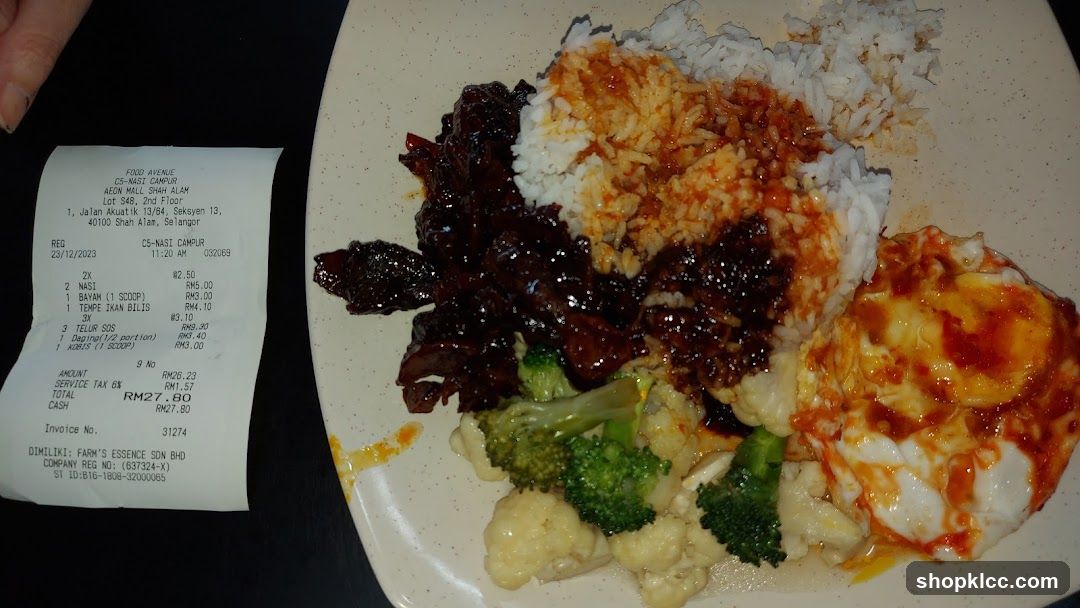 Food and Receipt