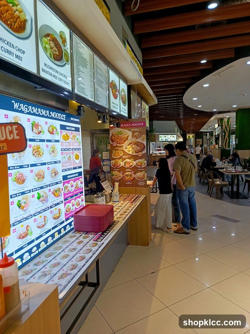 Food court stalls