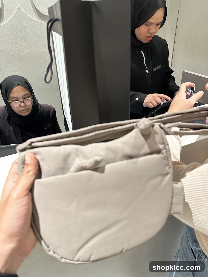 Shopping Bag and Staff