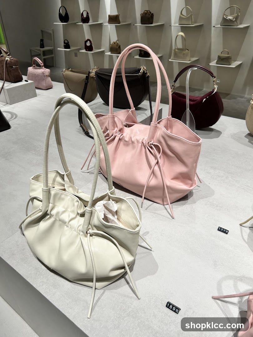 Handbags on Display