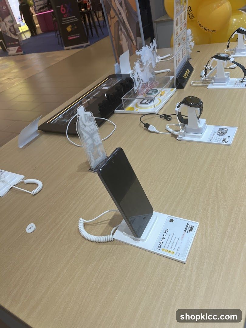 Realme Product Display