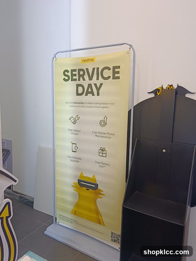 Realme Service Day Banner