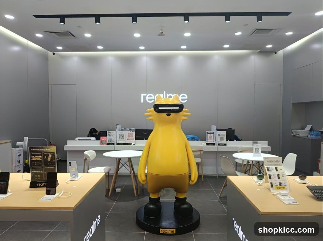 Realme Store Interior