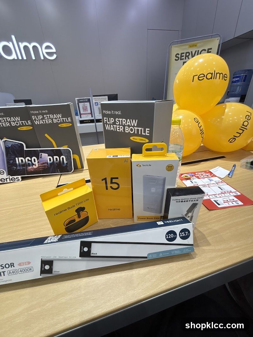 Realme Products Display