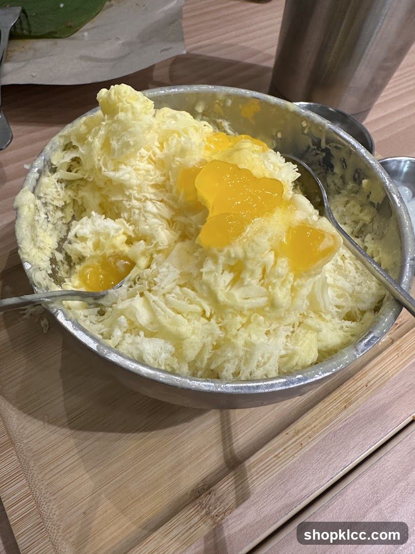 Shaved Ice Dessert