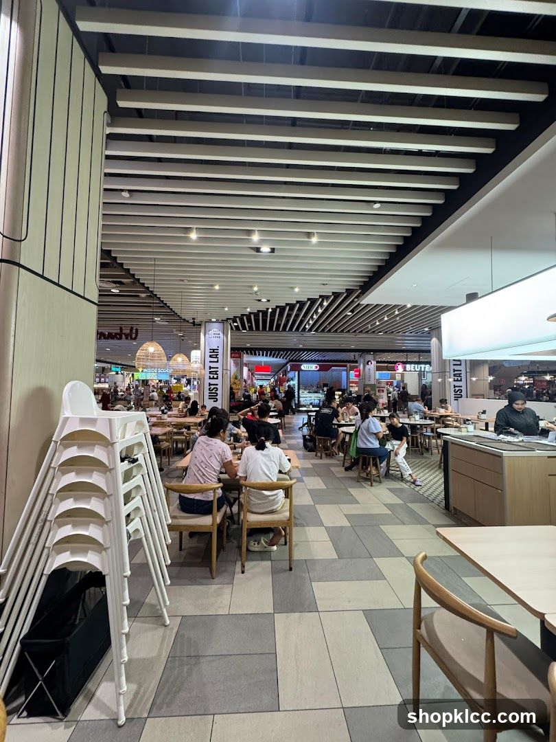 Food Court Seating Area