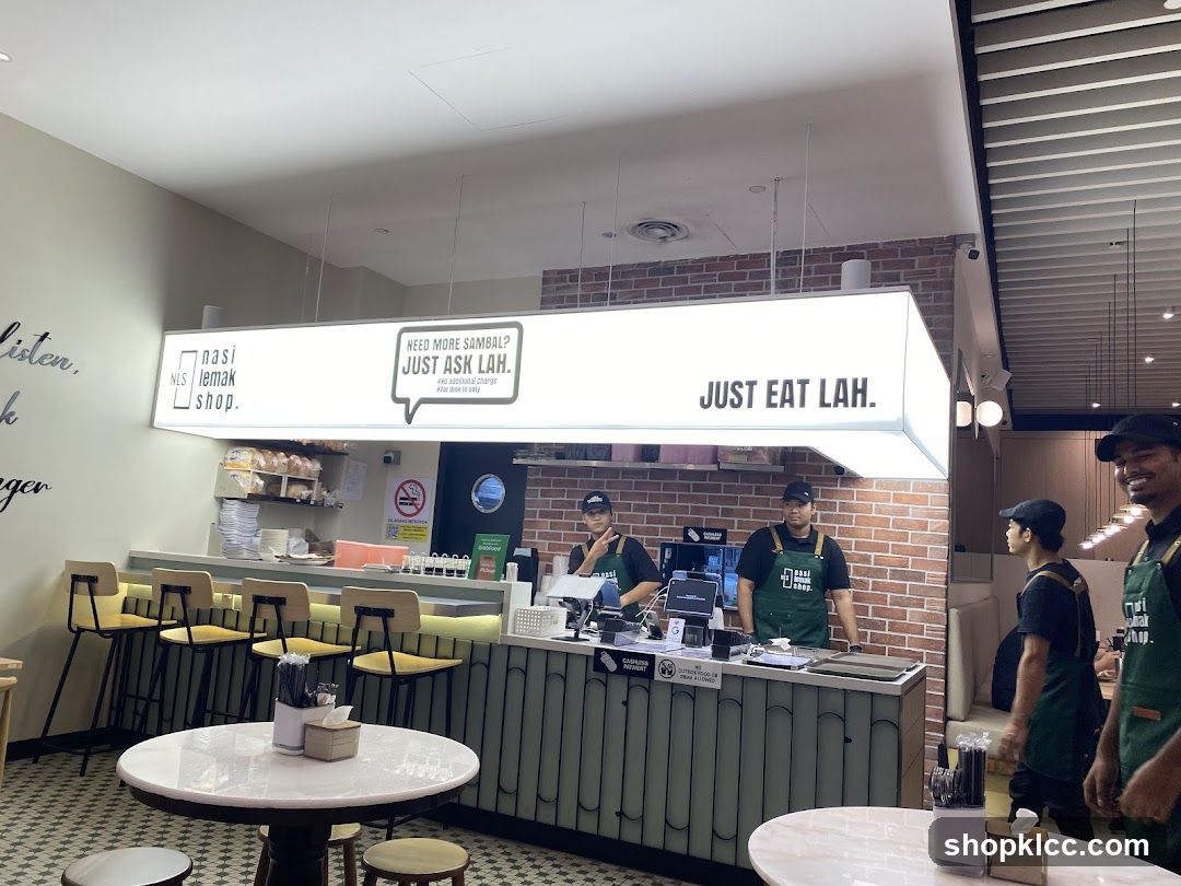 Nasi Lemak Shop Interior