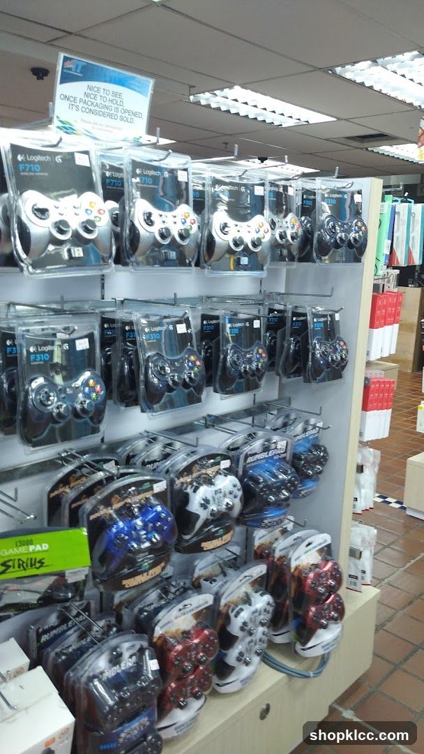 Video Game Controllers Display