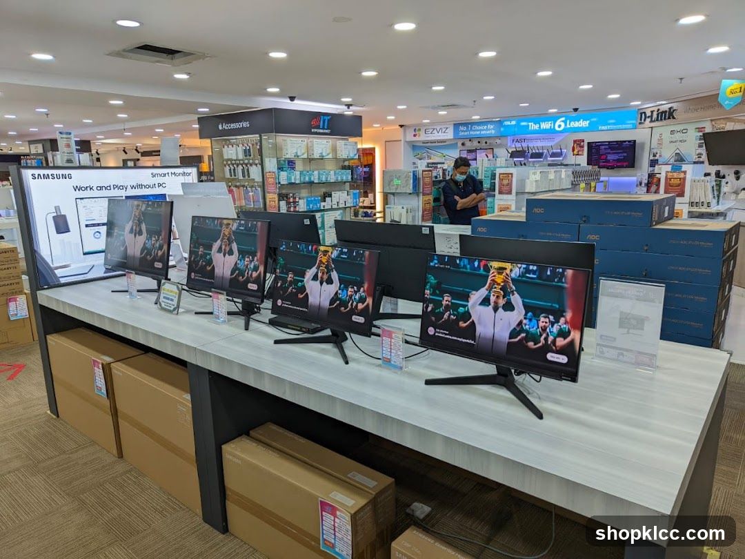 Electronics Store Display