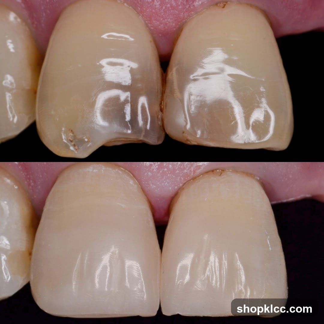 Dental Crowns Before and After