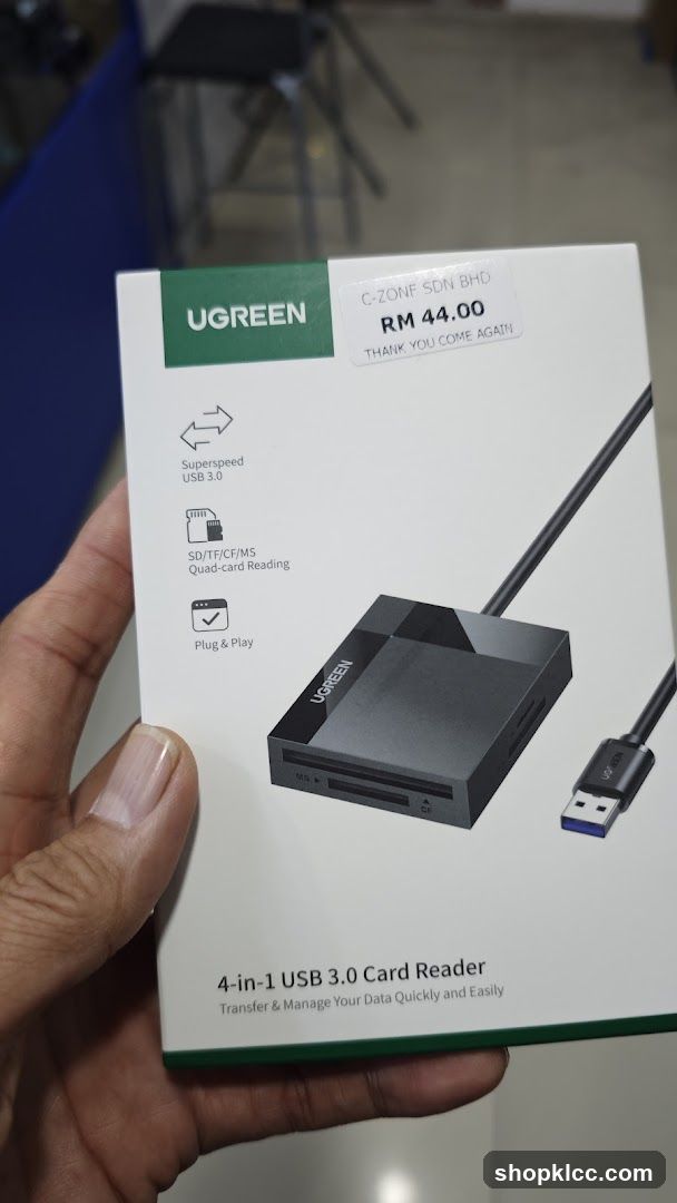 UGREEN 4-in-1 USB 3.0 Card Reader